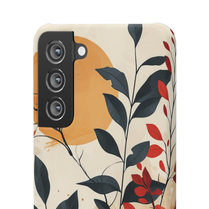 Botanical Serenity | Slim Phone Case for Samsung