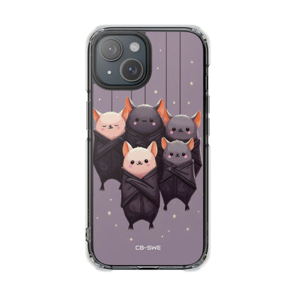 Playful Bats Hang iPhone Case - Impact
