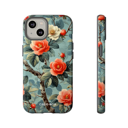 Coral Bloom iPhone 14 Case - Tough