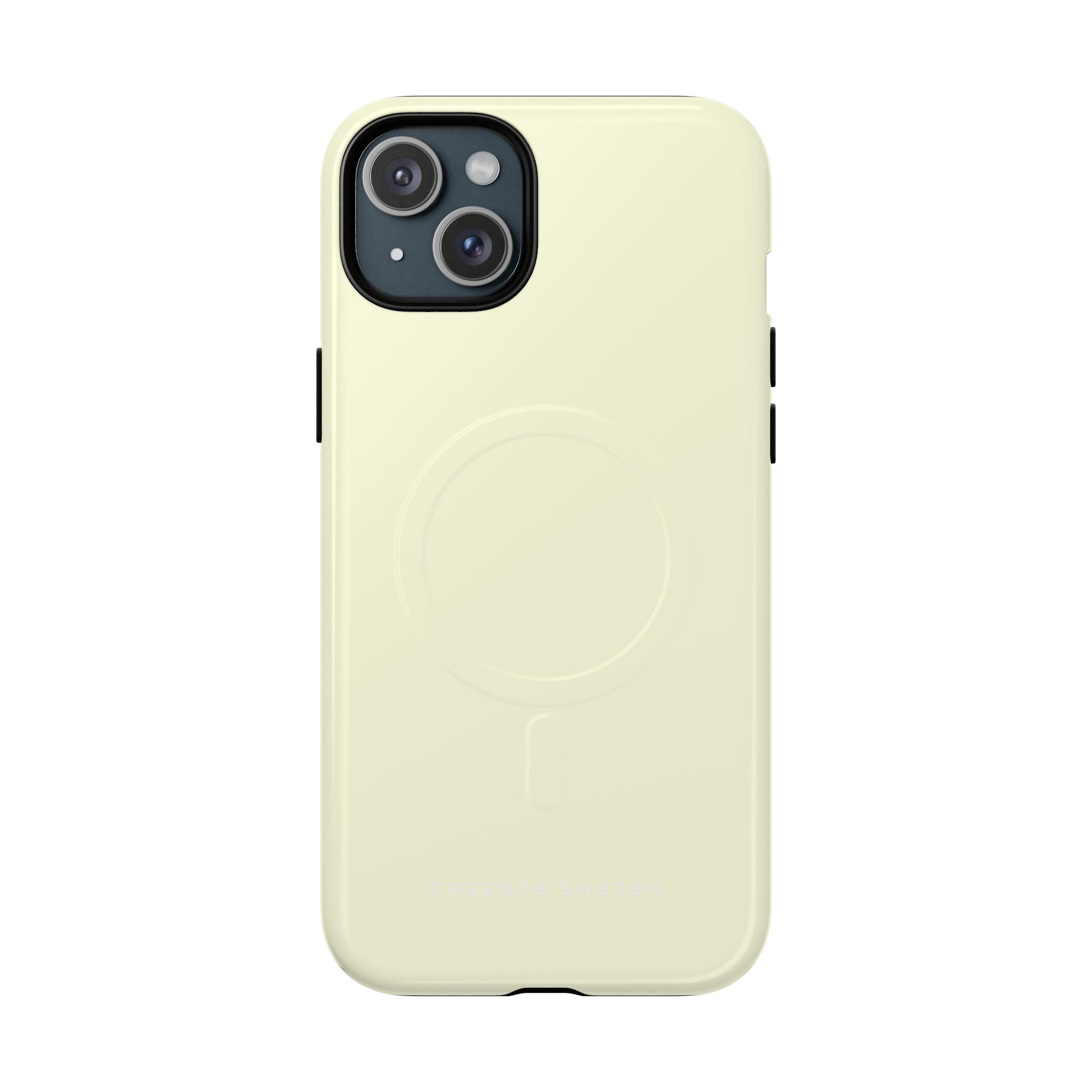 Light Yellow iPhone 15 | Tough+ Phone Case