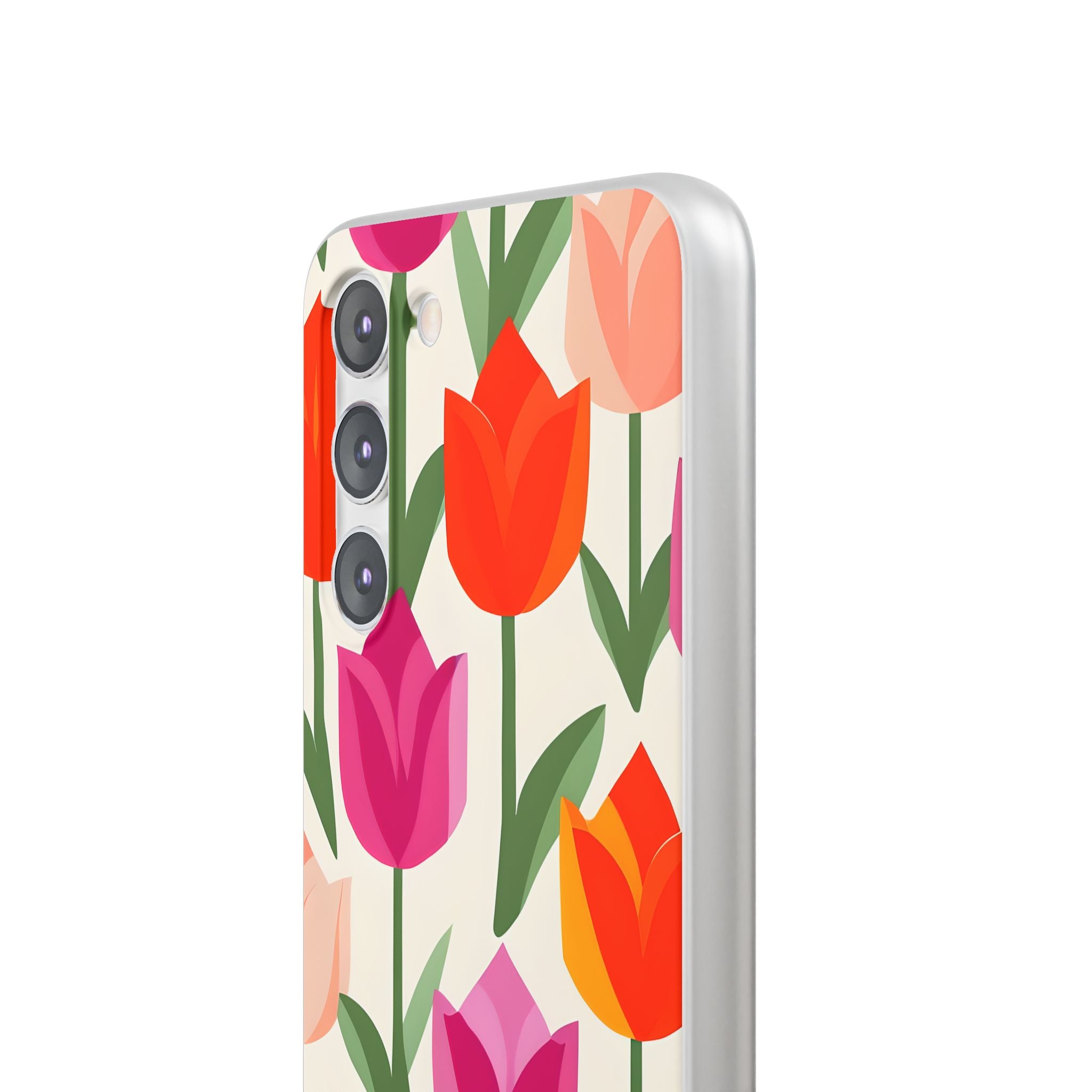 Tulip Harmony Green Samsung S23 Plus - Soft Case