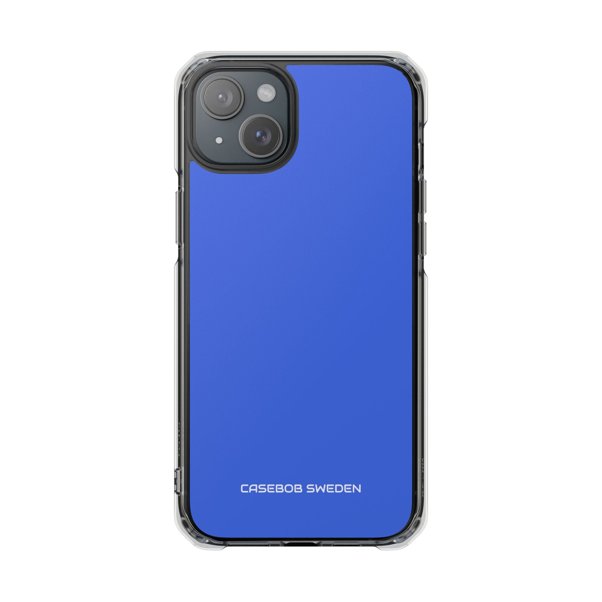 Royal Blue - Clear Impact iPhone 15 Phone Case