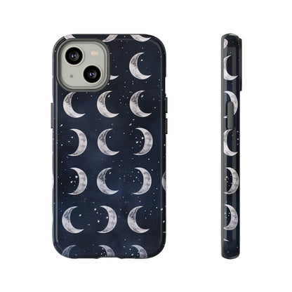 Moonlit Phases Reverie - Protective Phone Case