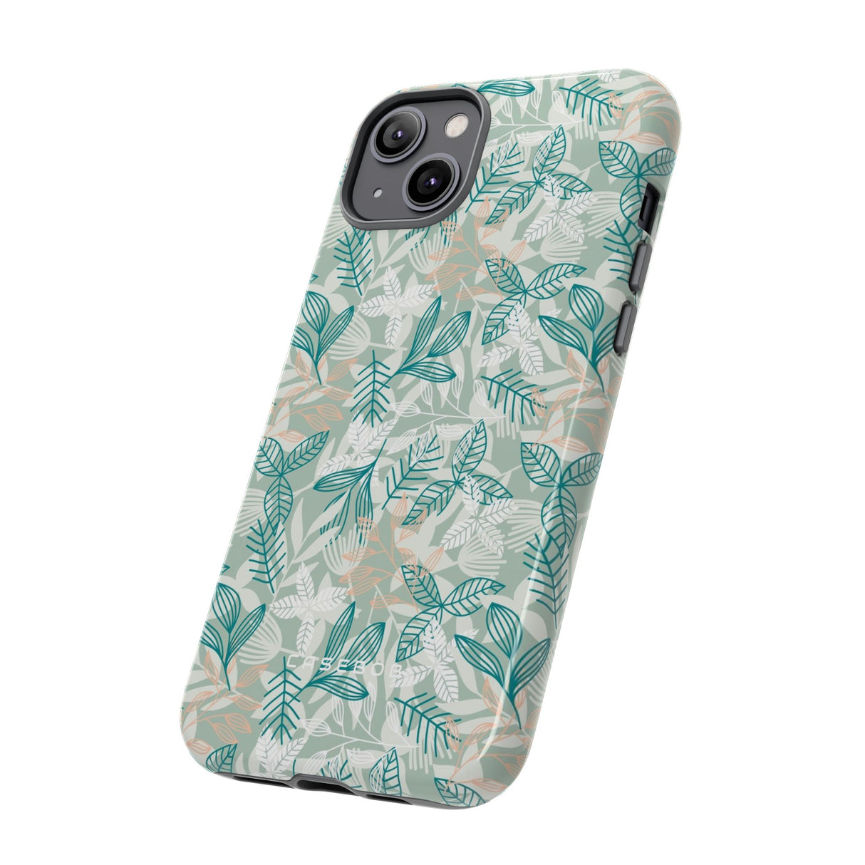 Light Green Leaf - Protective Phone Case