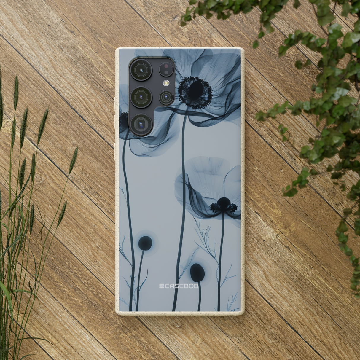 Tranquil Poppy Bloom | Biodegradable Phone Case