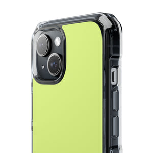 Mindaro Green | Phone Case for iPhone (Clear Impact Case - Magnetic)