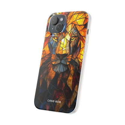 Lion Radiance iPhone 15 Plus Case - Soft