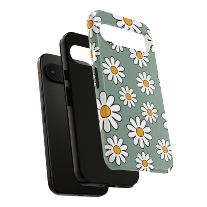 Daisies Dance Playfully - Google Pixel Case