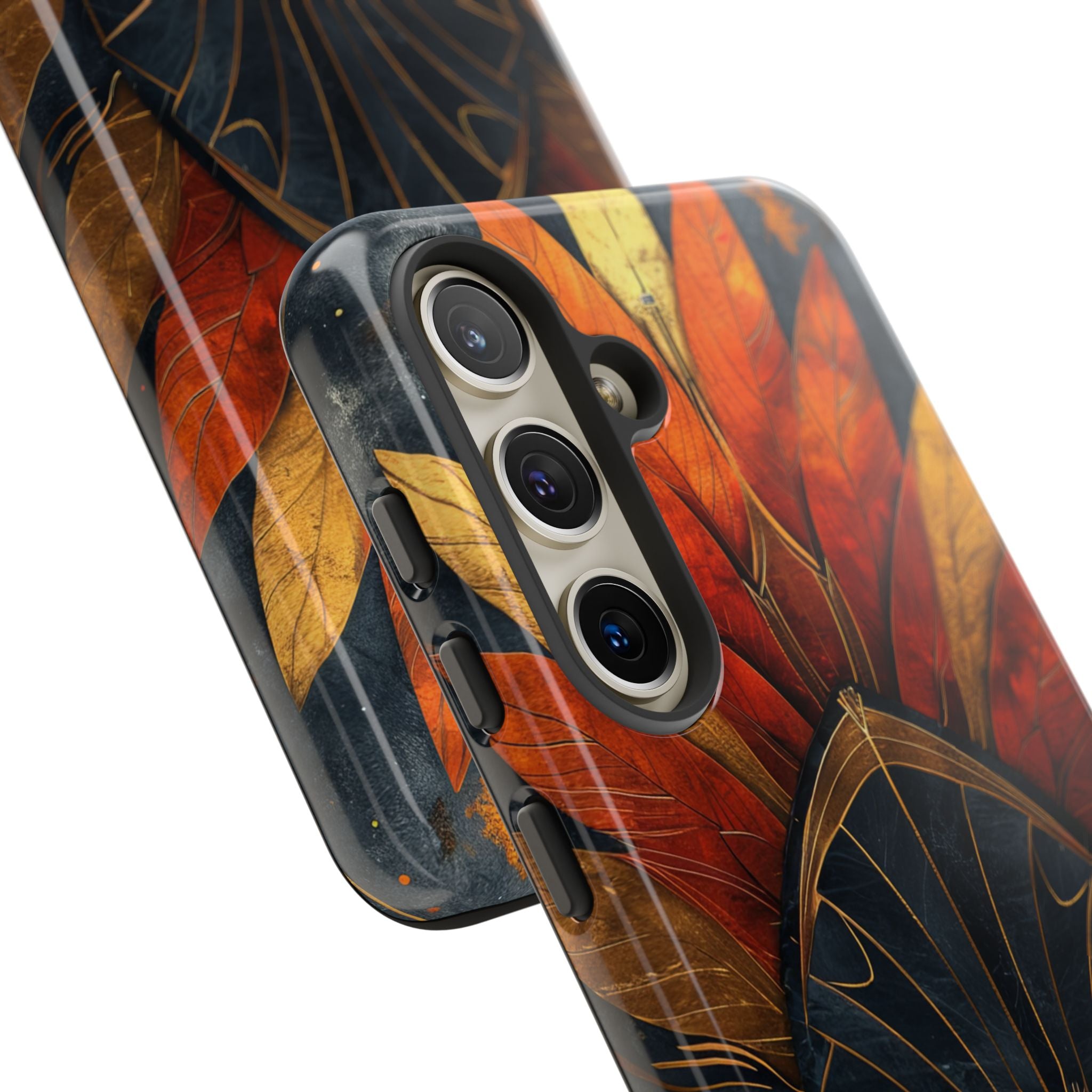 Foglie ad Arco Dorato Samsung S24 - Tough