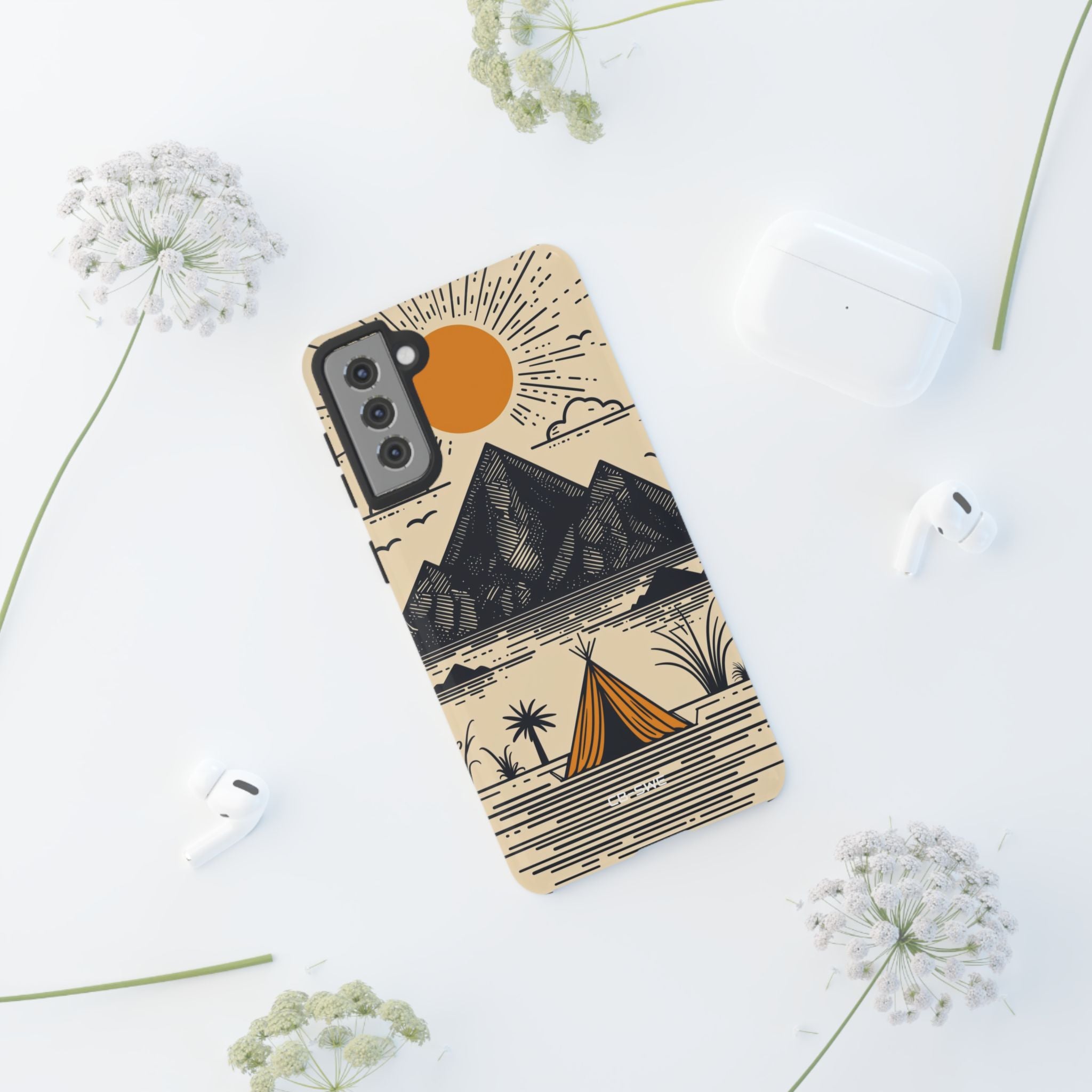 Golden Tent Awaits - Samsung Case