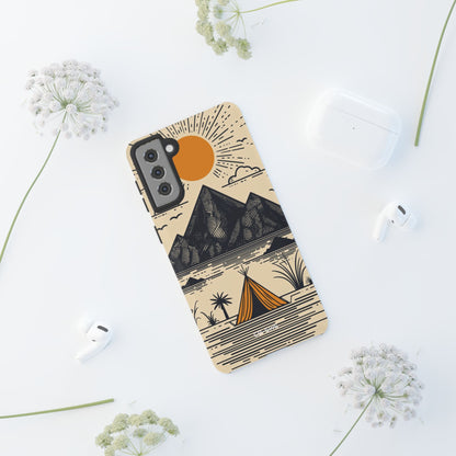 Golden Tent Awaits - Samsung Case