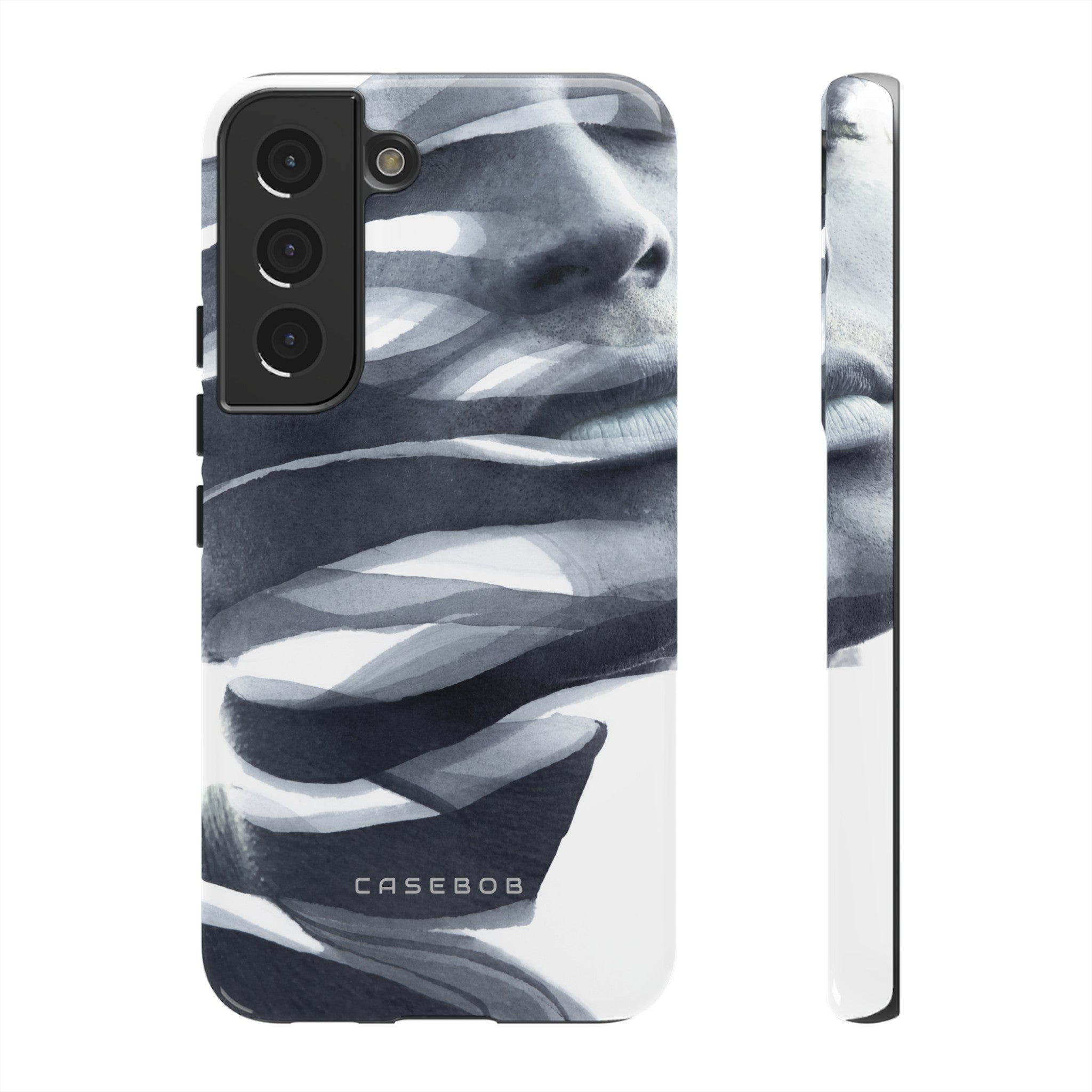 Abstract face - Protective Phone Case