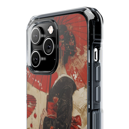 Scarlet Crane Dreams iPhone 14 - Impact Clear+