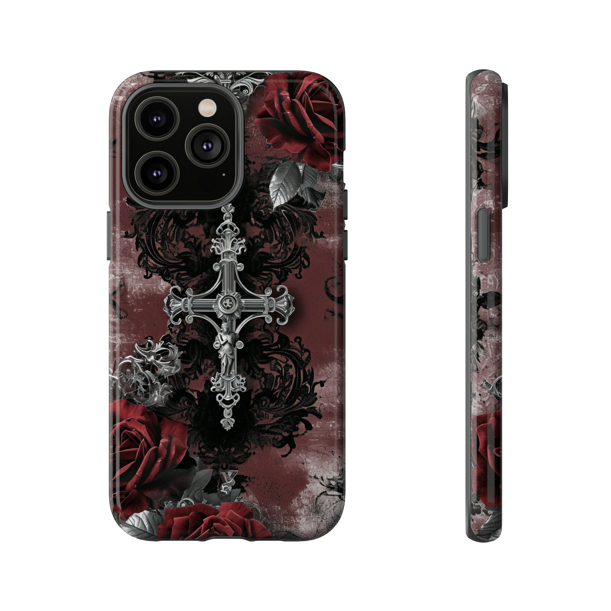 Victorian Lace Elegance - Protective Phone Case