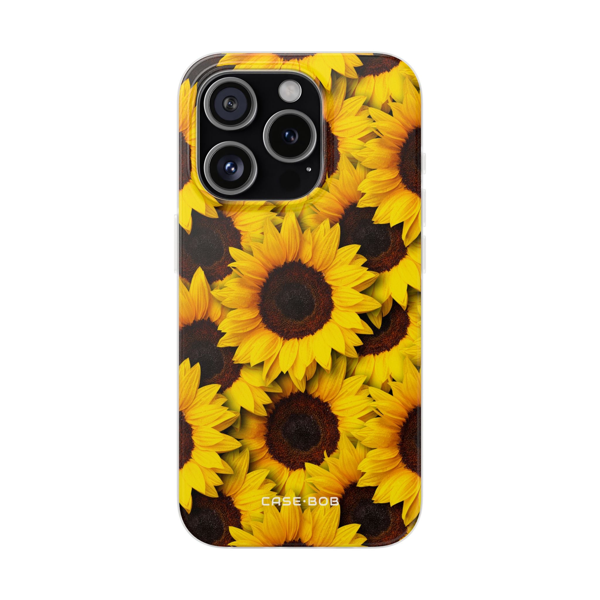 Sunflower Glow iPhone 15 Pro Case - Soft