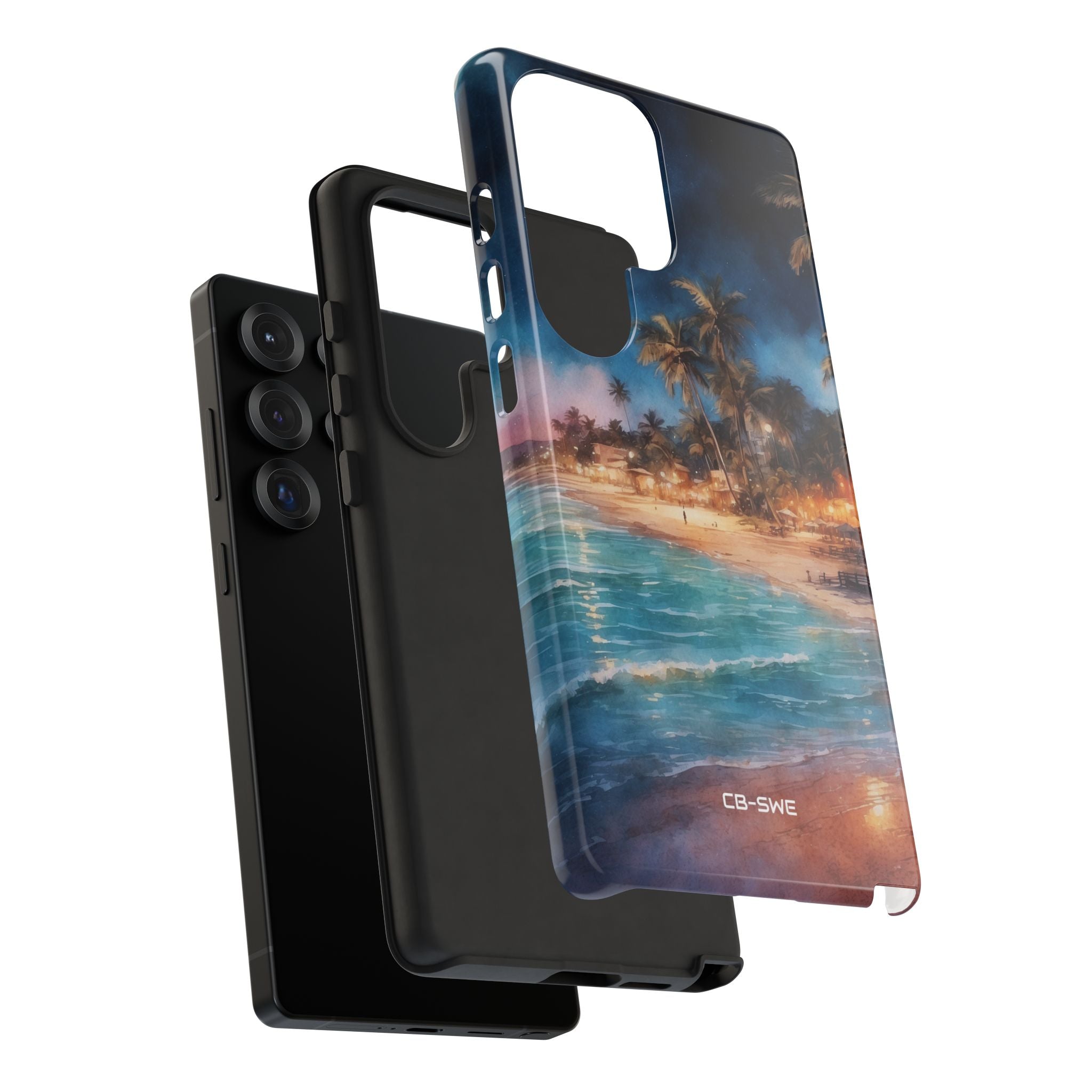 Moonlight Dances Water - Samsung Case