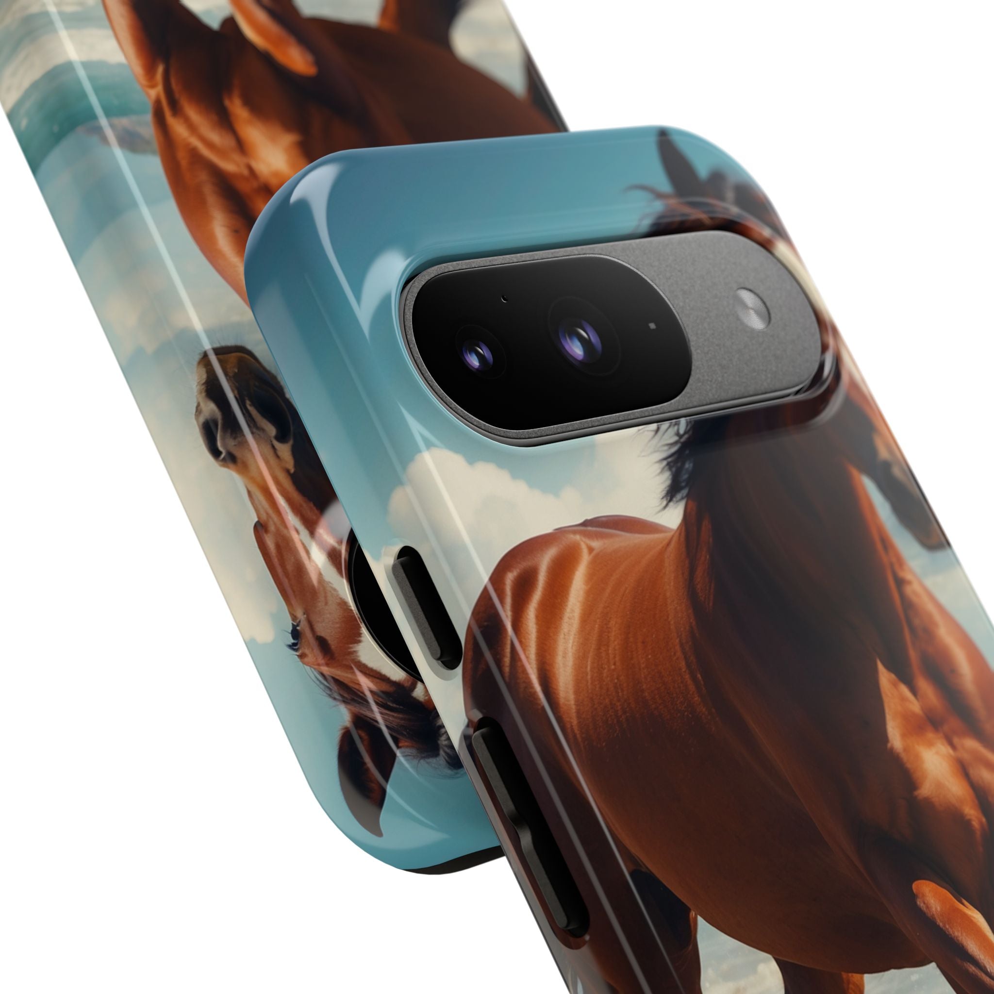 Blazing Horse Google Pixel 9 Case - Tough