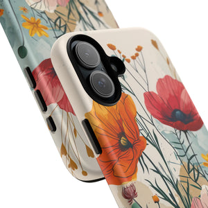 Whimsical Garden Watercolor Blooms - for iPhone 16