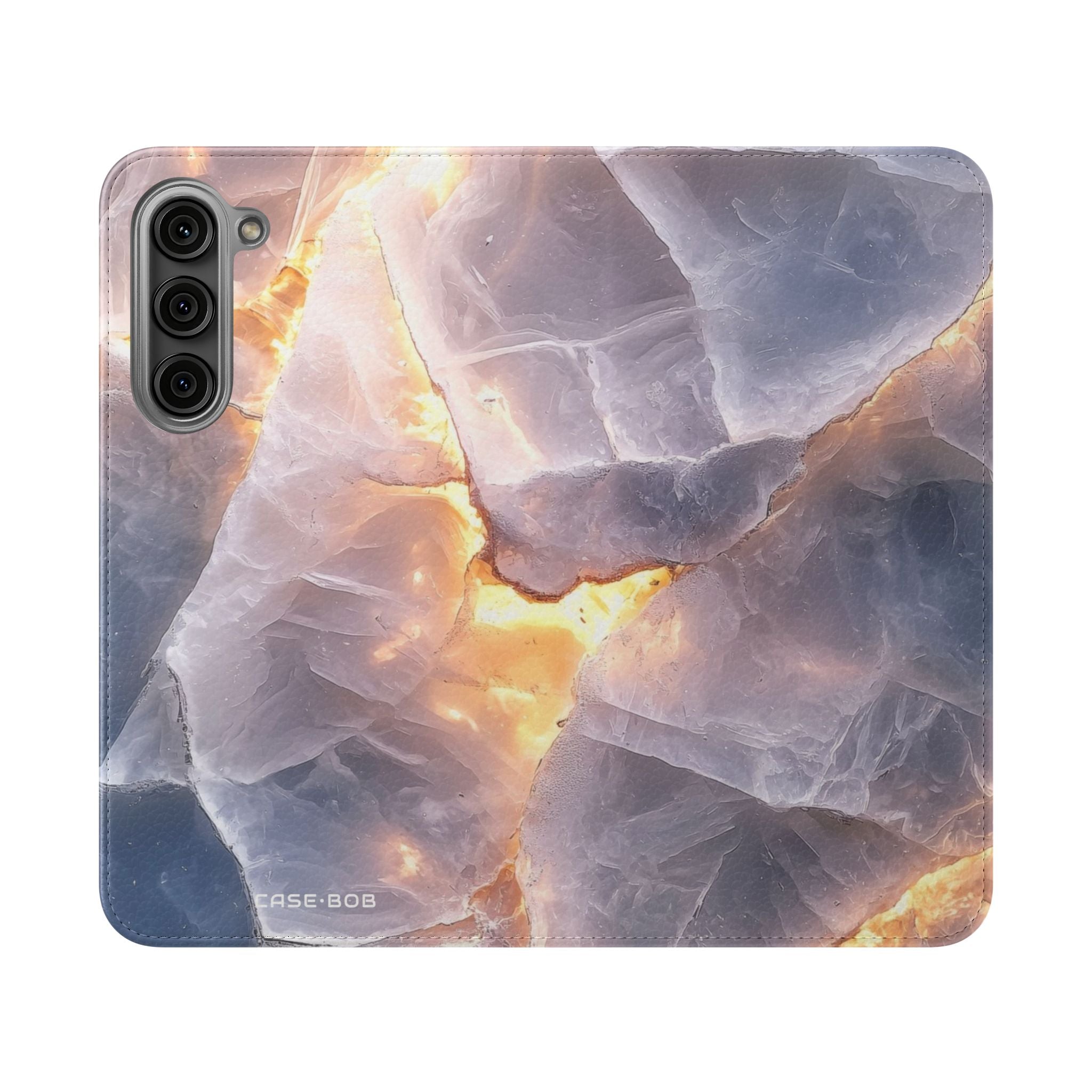 Crystal Veins Glow - Samsung S23+ Cover - Pung