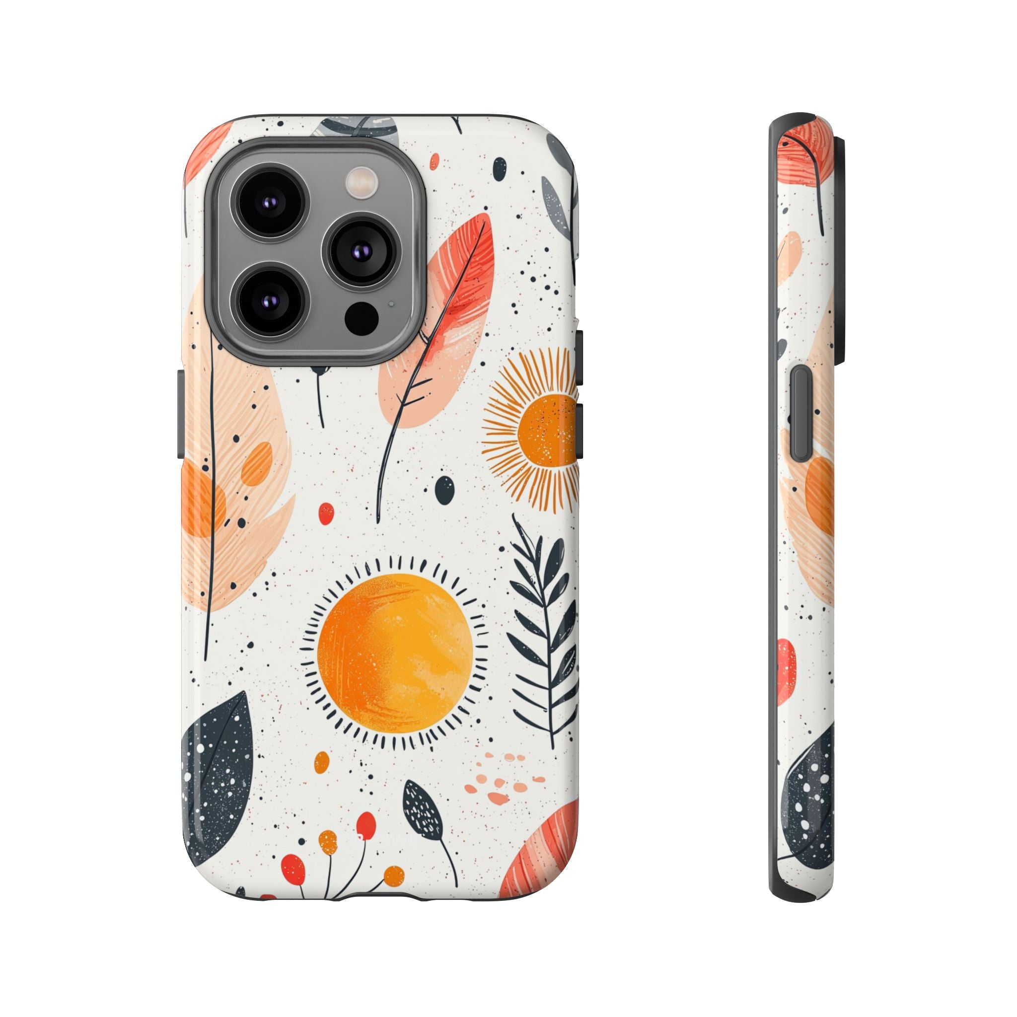 Sunlight Kisses Leaves - iPhone Case