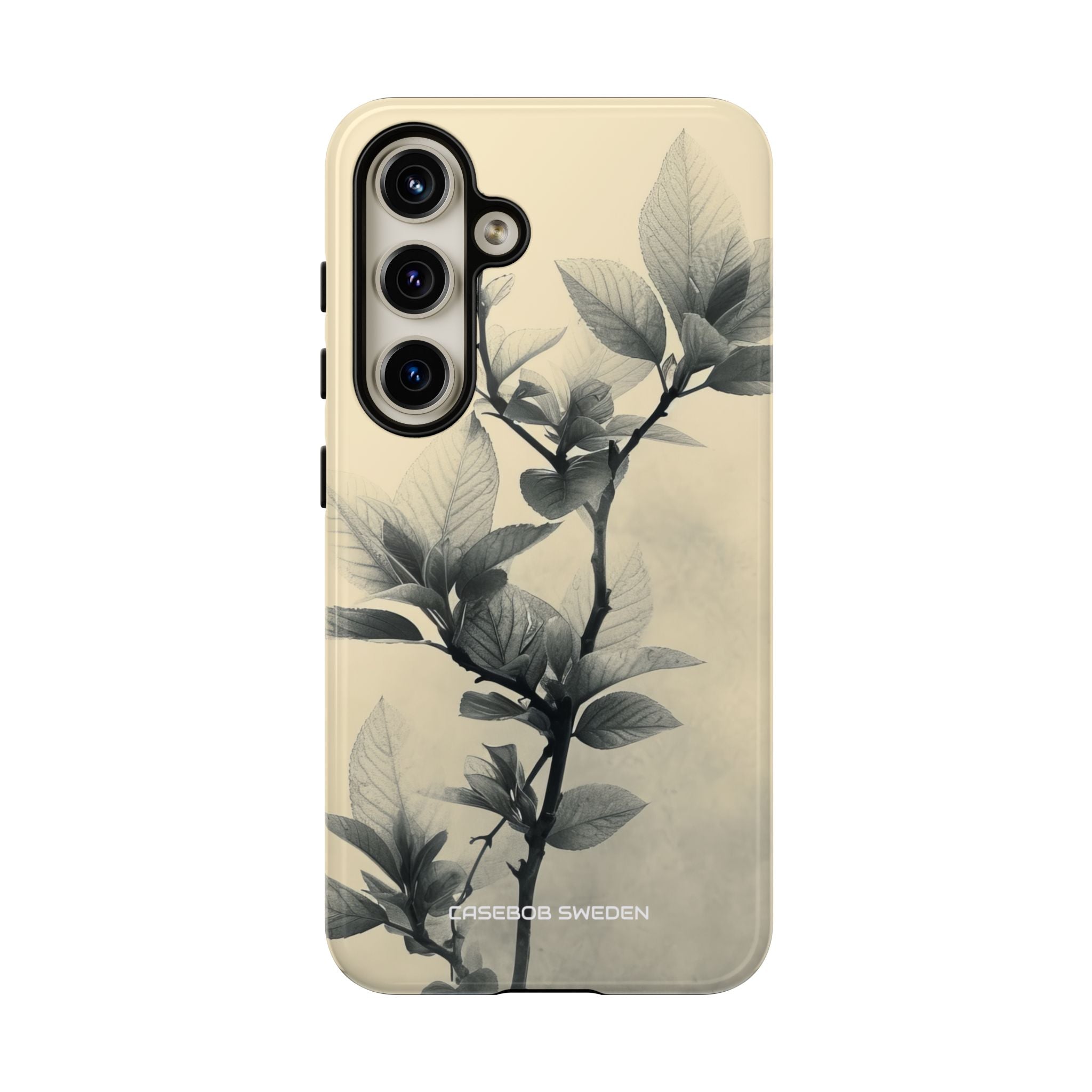 Beige Branch Art - Tough Samsung S24 Phone Case