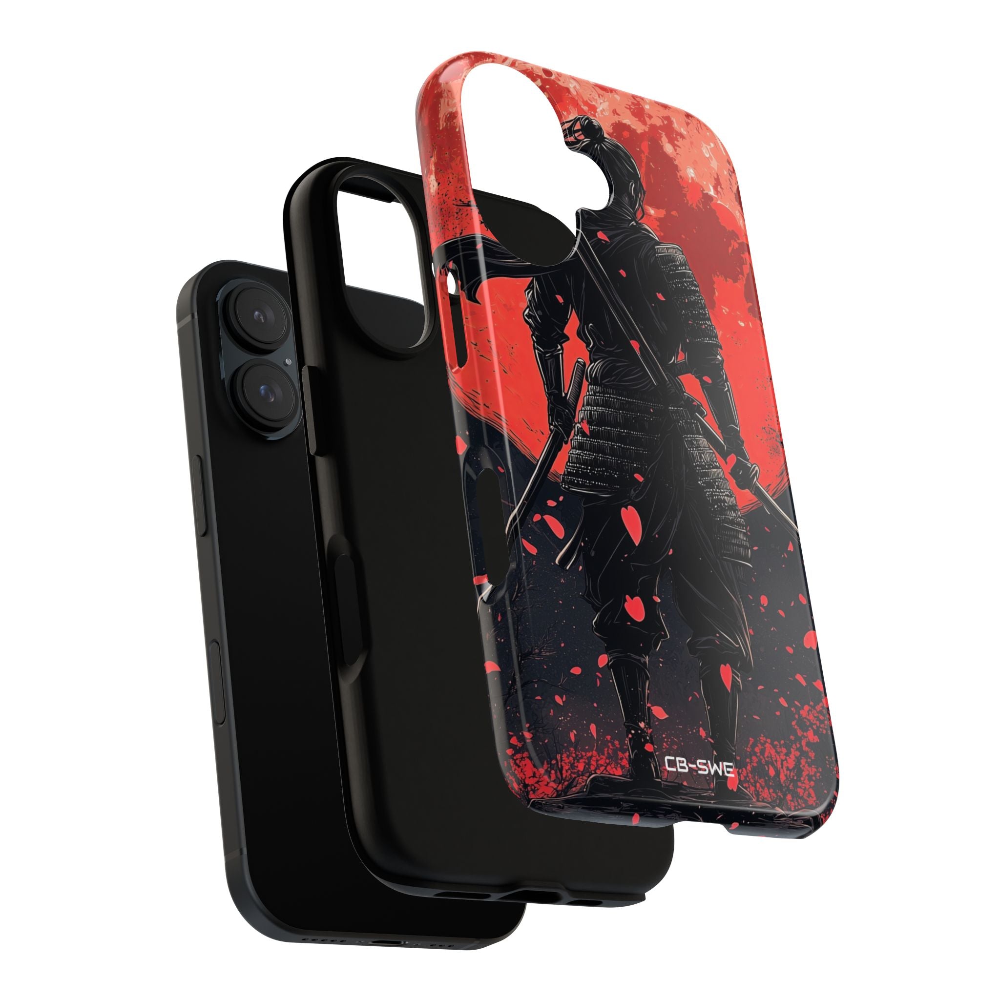Ninja Faces Moon - iPhone Case