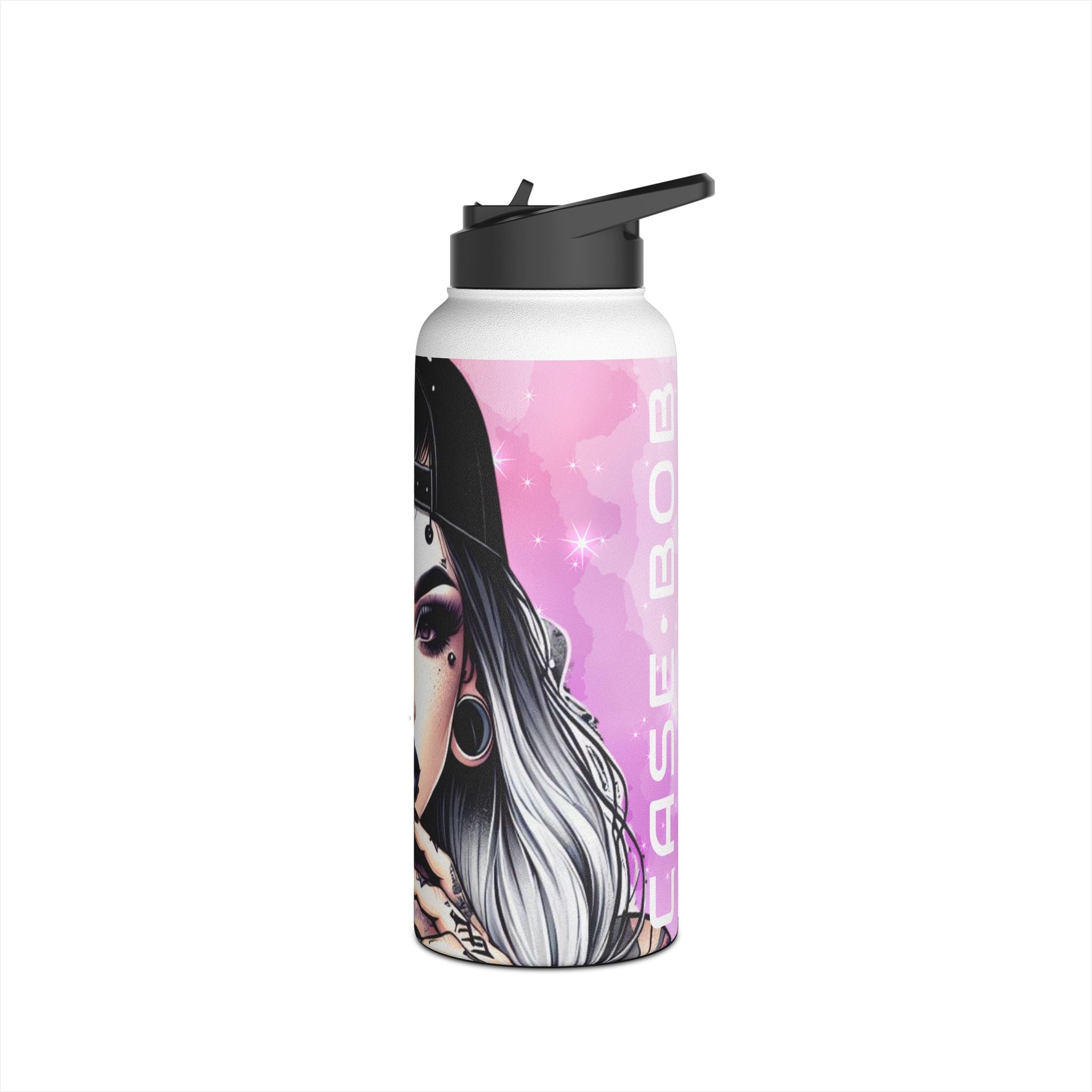 Silver Siren - Stainless Steel Water Bottle