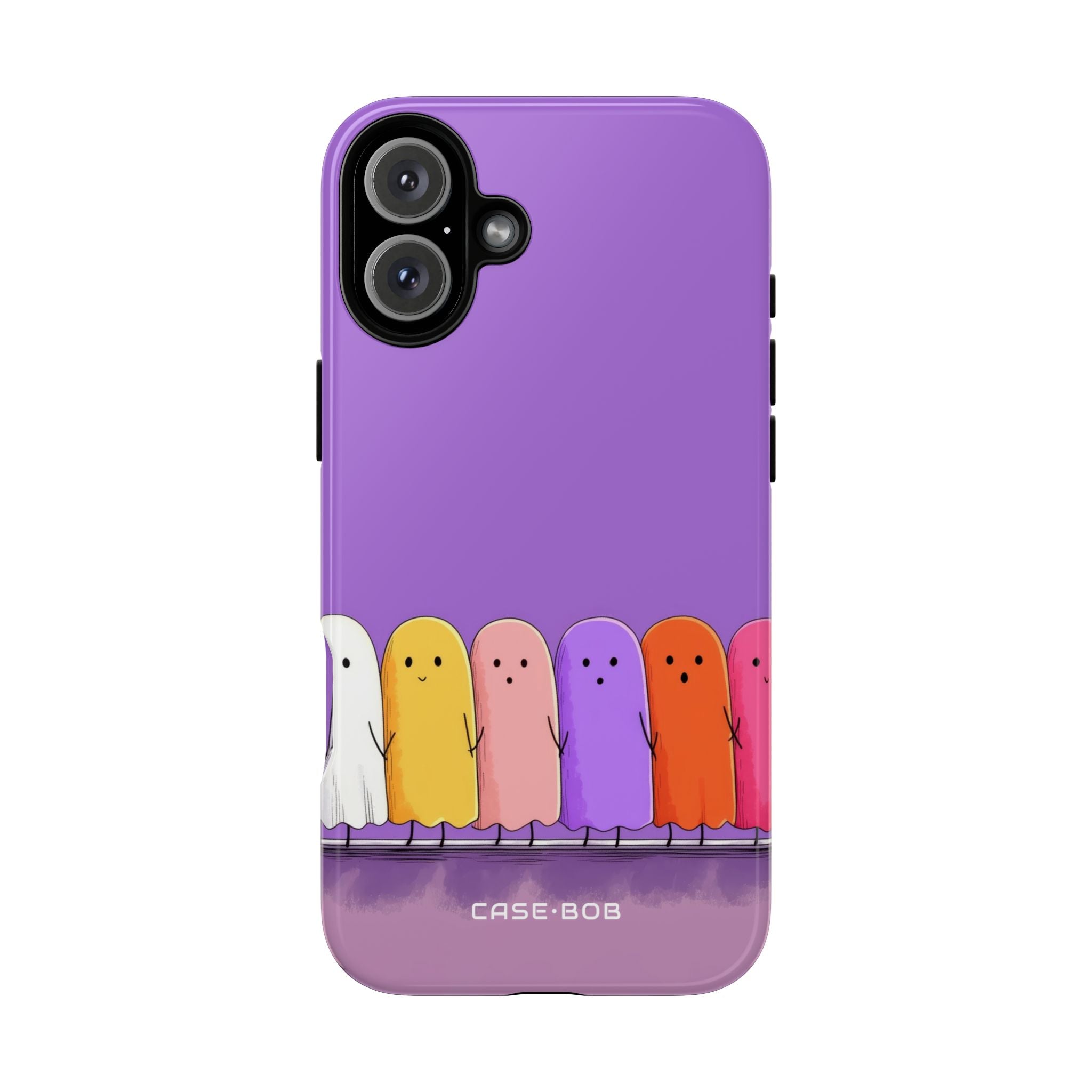 Colorful Ghosts iPhone 16 Plus Case - Tough