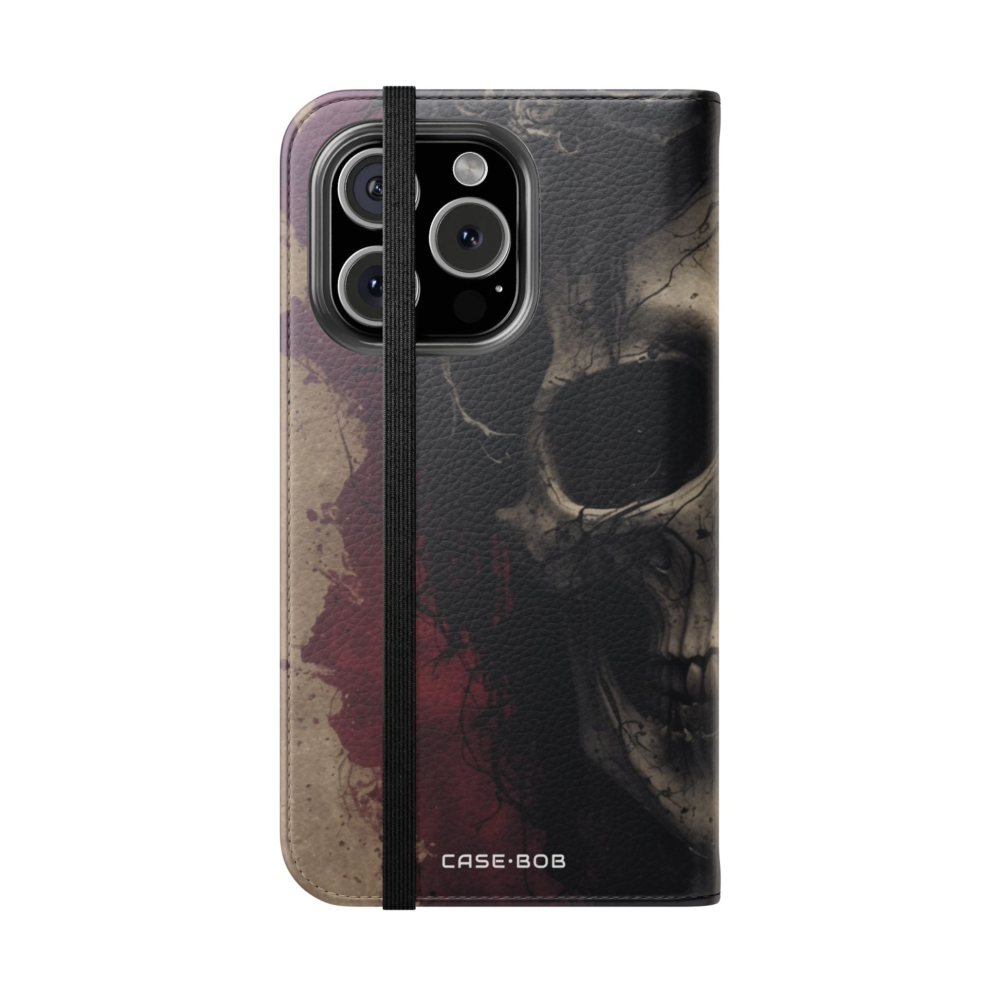 Winged Skull Rose - iPhone 16 Pro Case - Wallet