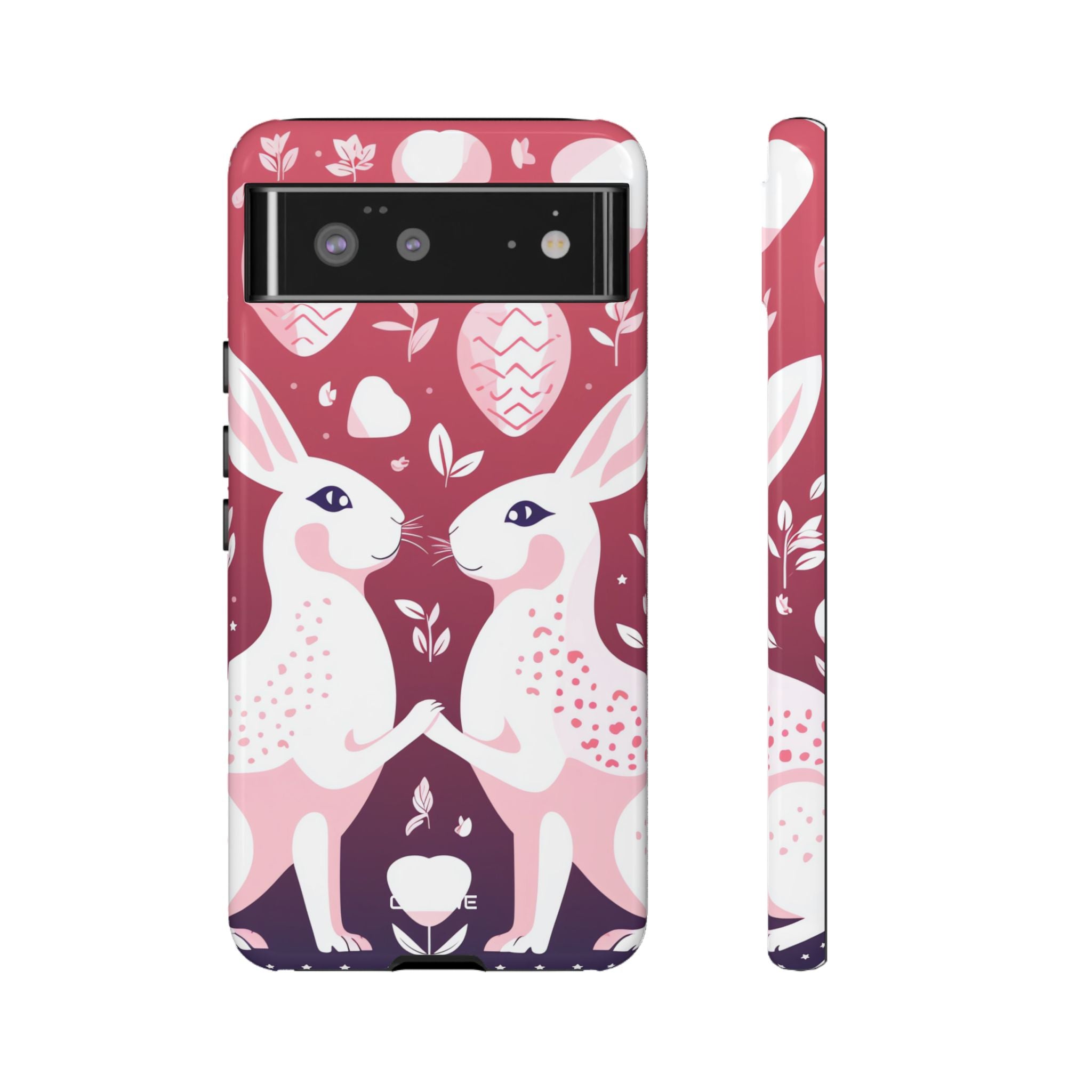 Rabbits Share Joy - Google Pixel Case