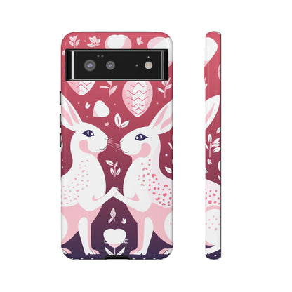Rabbits Share Joy - Google Pixel Case