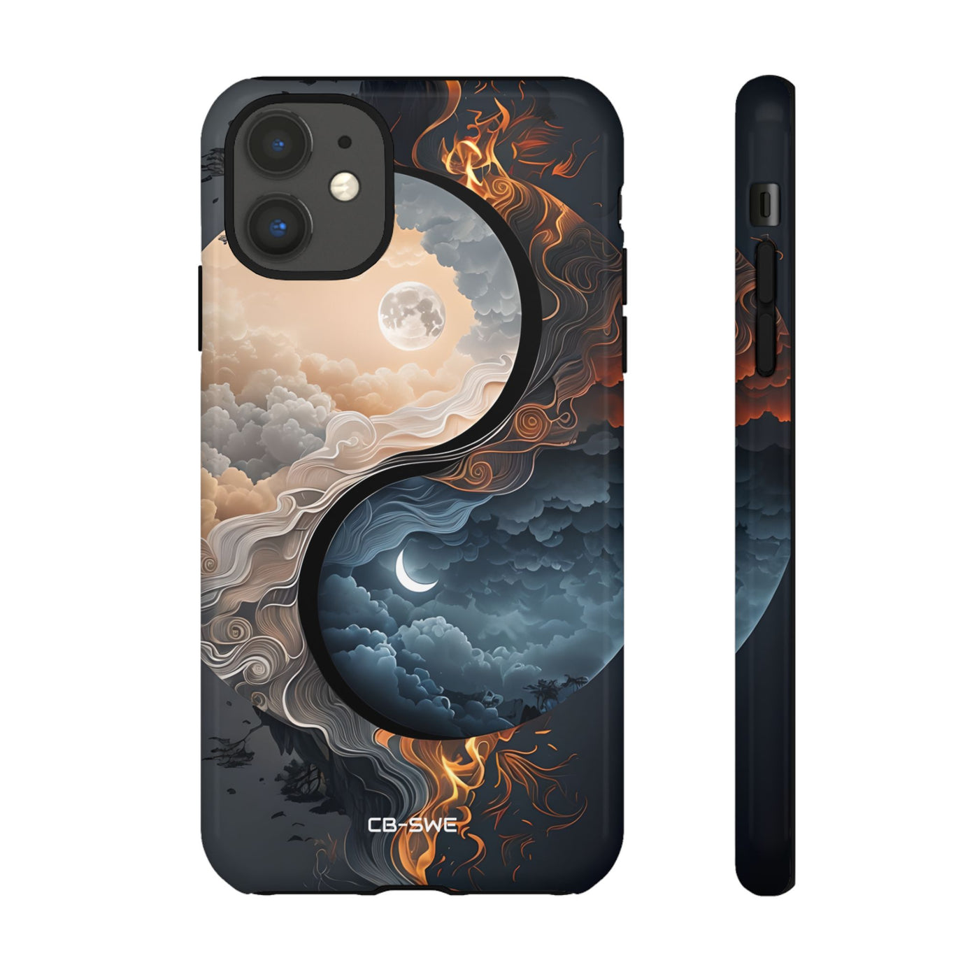 Moonlit Elemental Harmony - iPhone Case