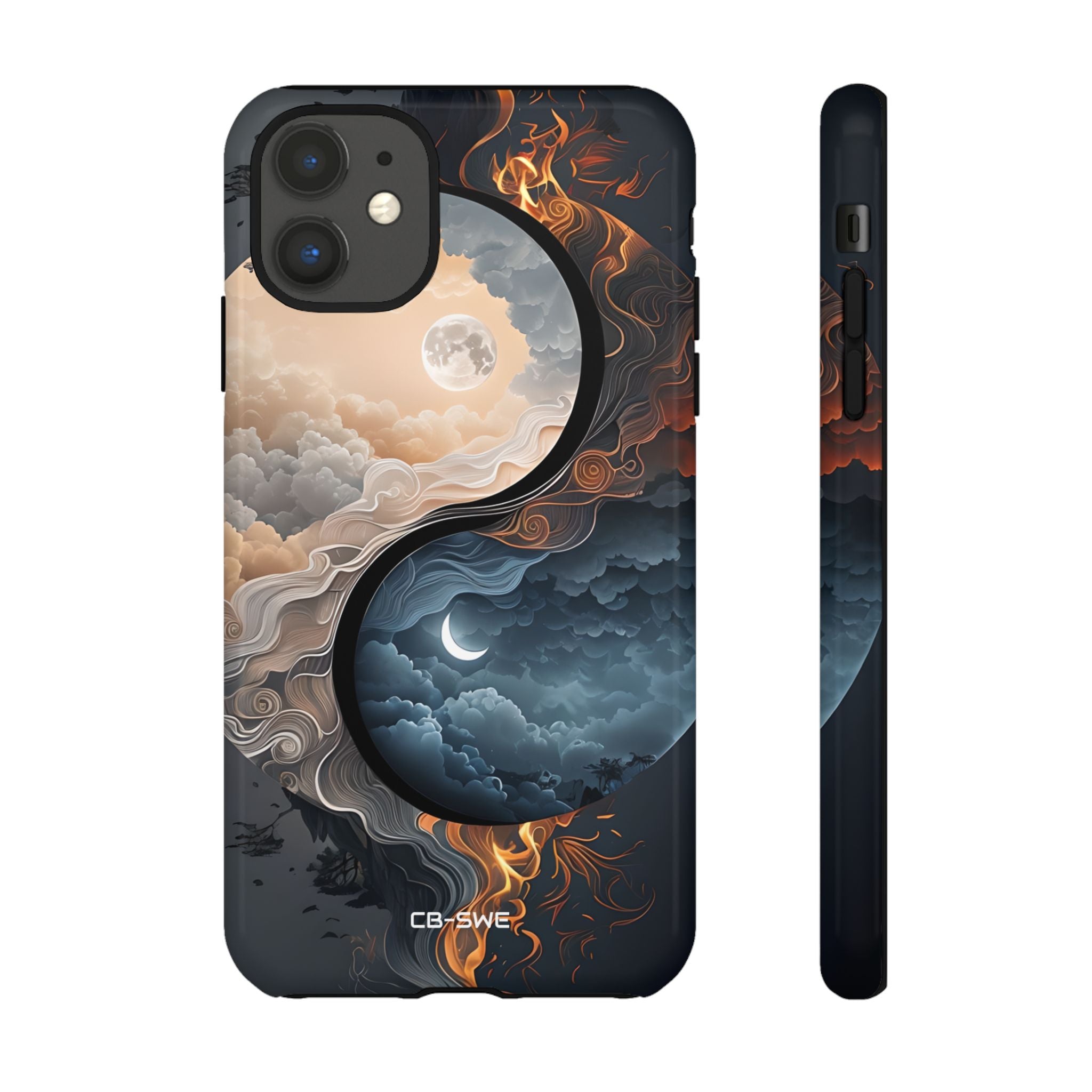 Moonlit Elemental Harmony - iPhone Case