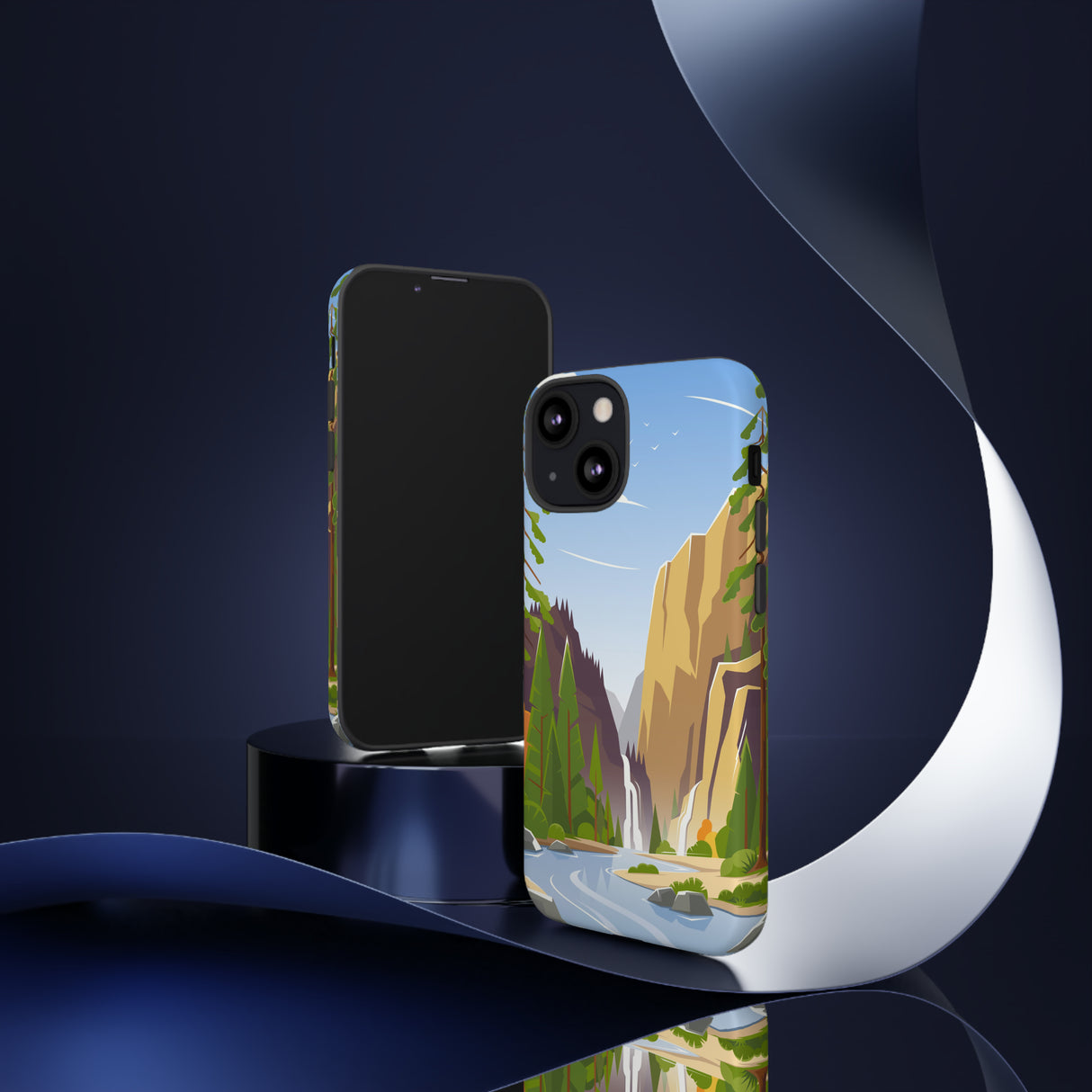 Waterfall at National Park - Protective Phone Case