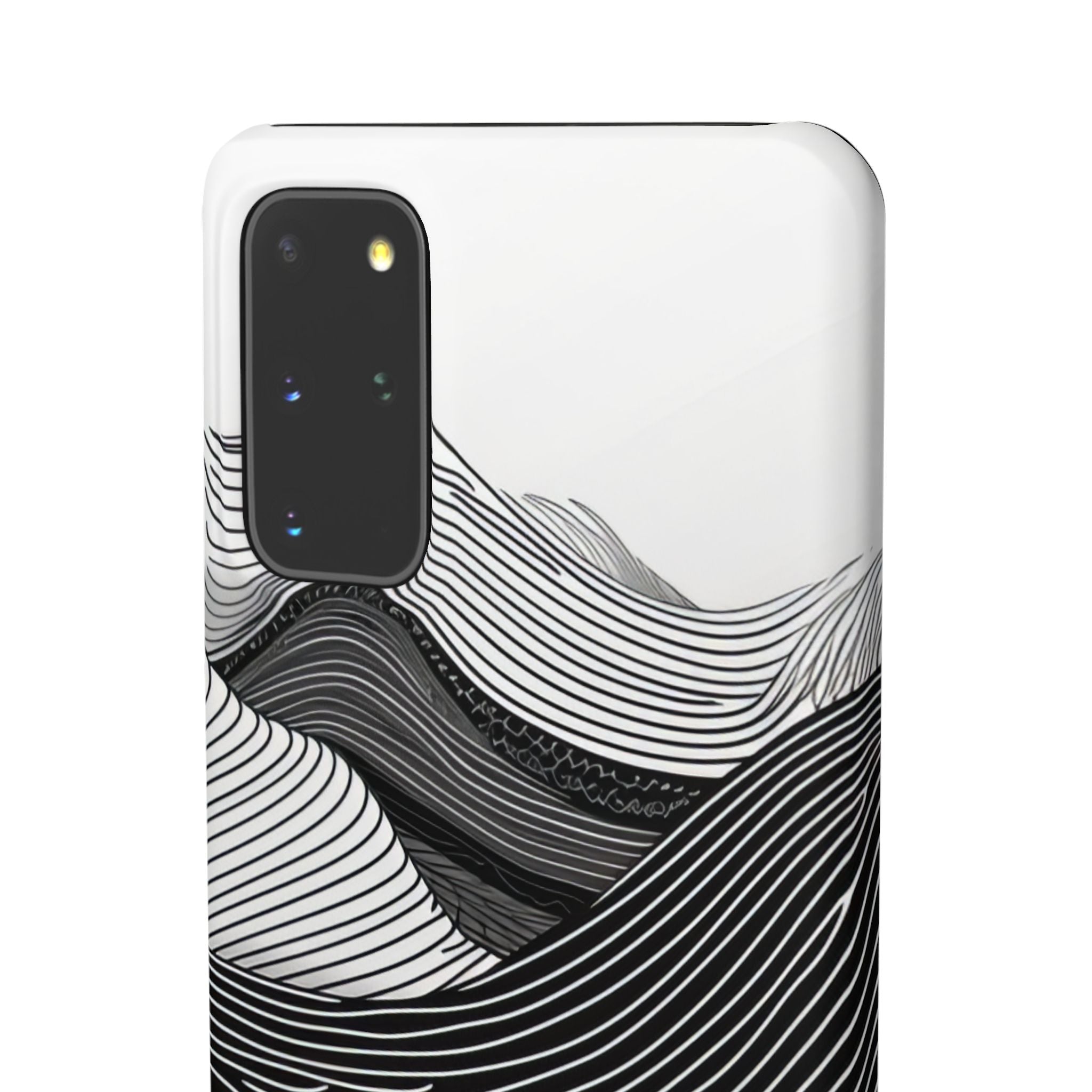 Undulating Horizon Waves Samsung S20 - Slim Phone Case