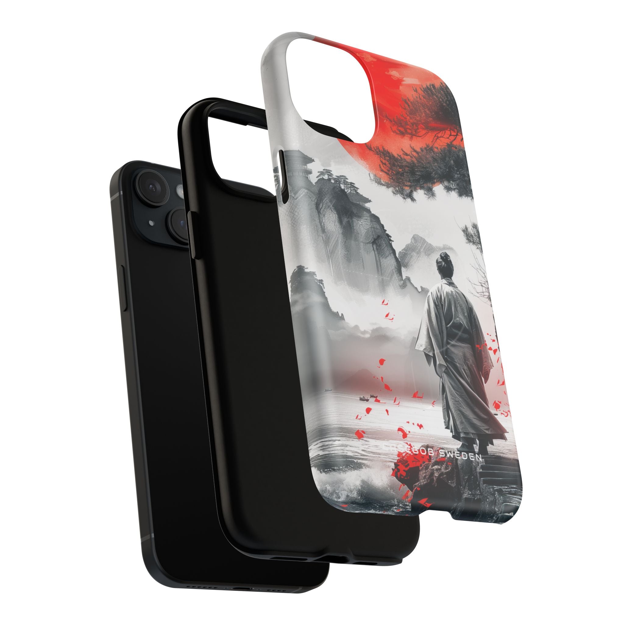 Zen Harmony: Japanese Serenity in Motion iPhone 15 | Tough+ Phone Case