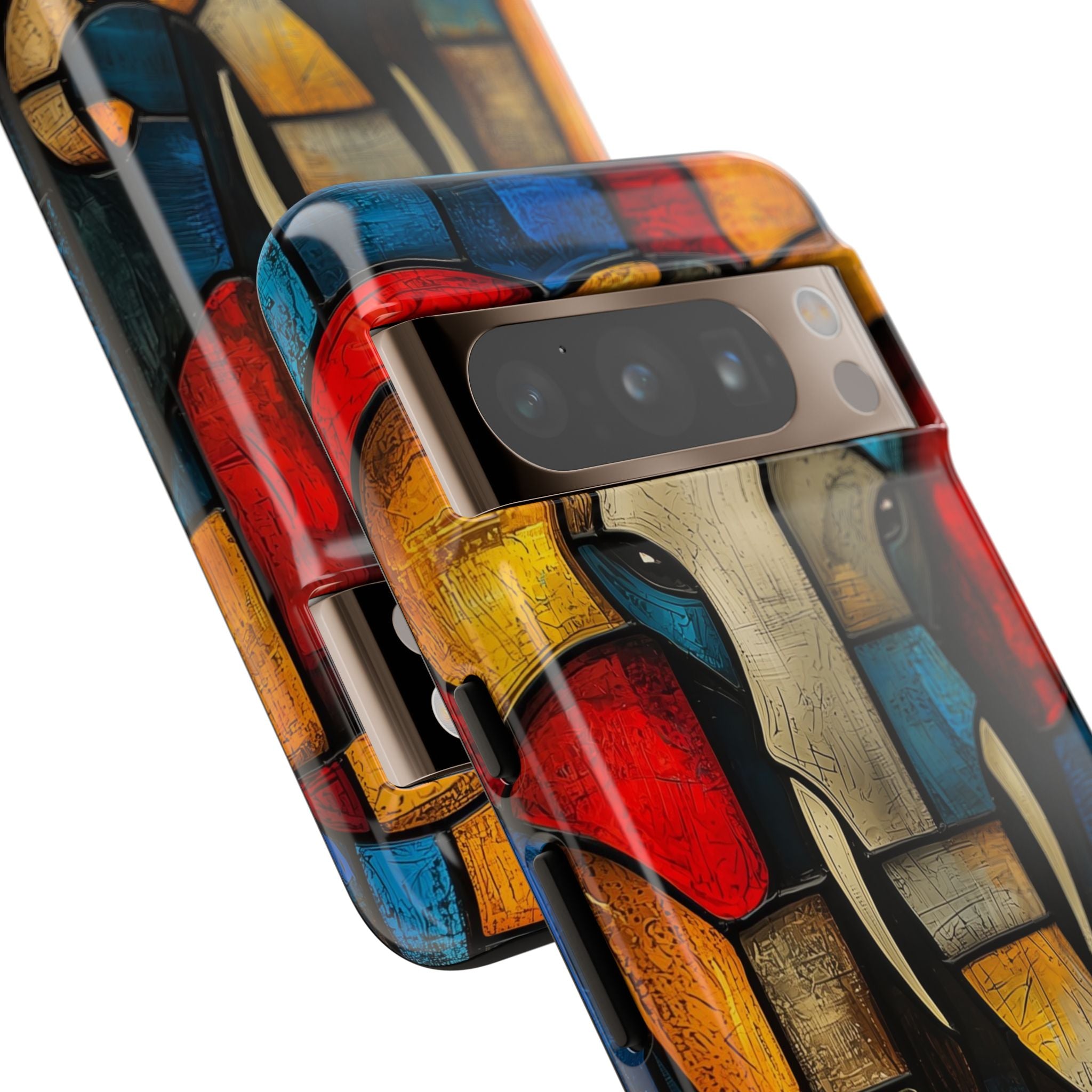 Elephant Shapes Dance - Google Pixel Case