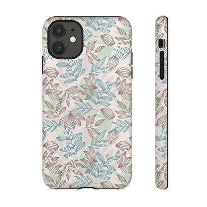 Minty Leaf - Protective Phone Case