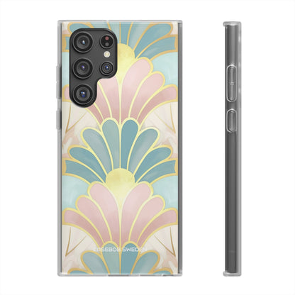 Pastel Deco Elegance - Flexi Samsung S22 Phone Case