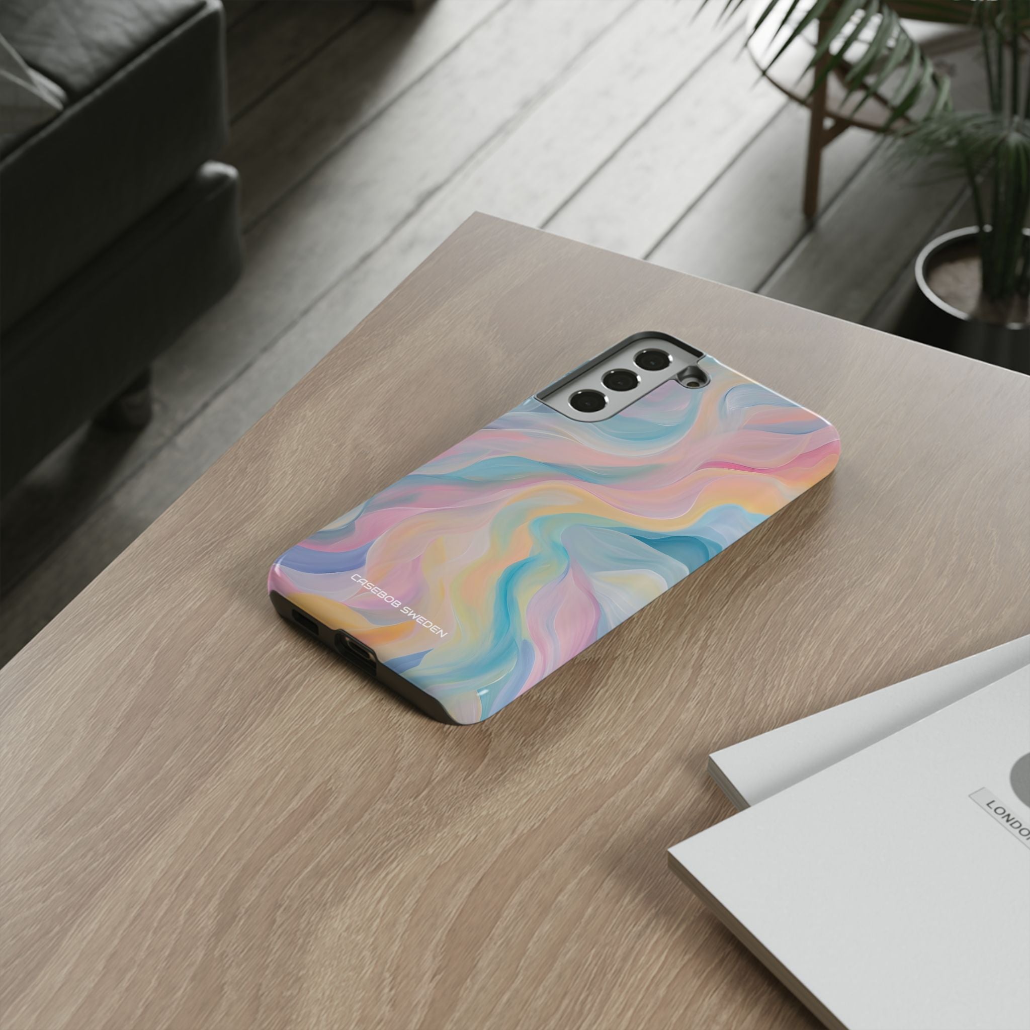 Dreamy Pastel Swirls - Tough Samsung S22 Phone Case