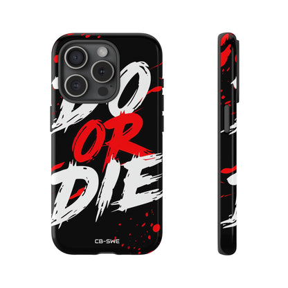 Intense Typography Contrast - iPhone Case