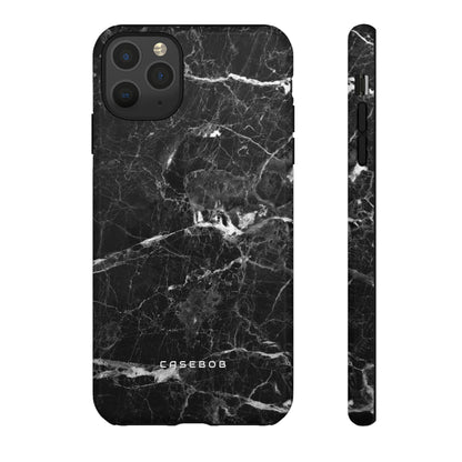 Black Marble - Protective Phone Case