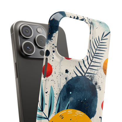 Vibrant Fruit Canvas - Slim iPhone 15 Phone Case