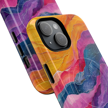 Vibrant Flow iPhone 15 Case - Tough+