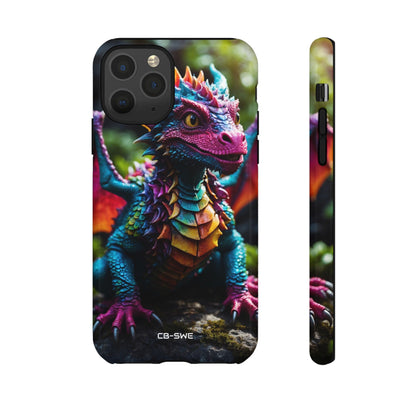 Friendly Dragon Smiles - iPhone Case