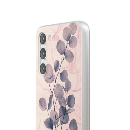 Veined Leaf Whisper Samsung S23 Plus Case - Soft