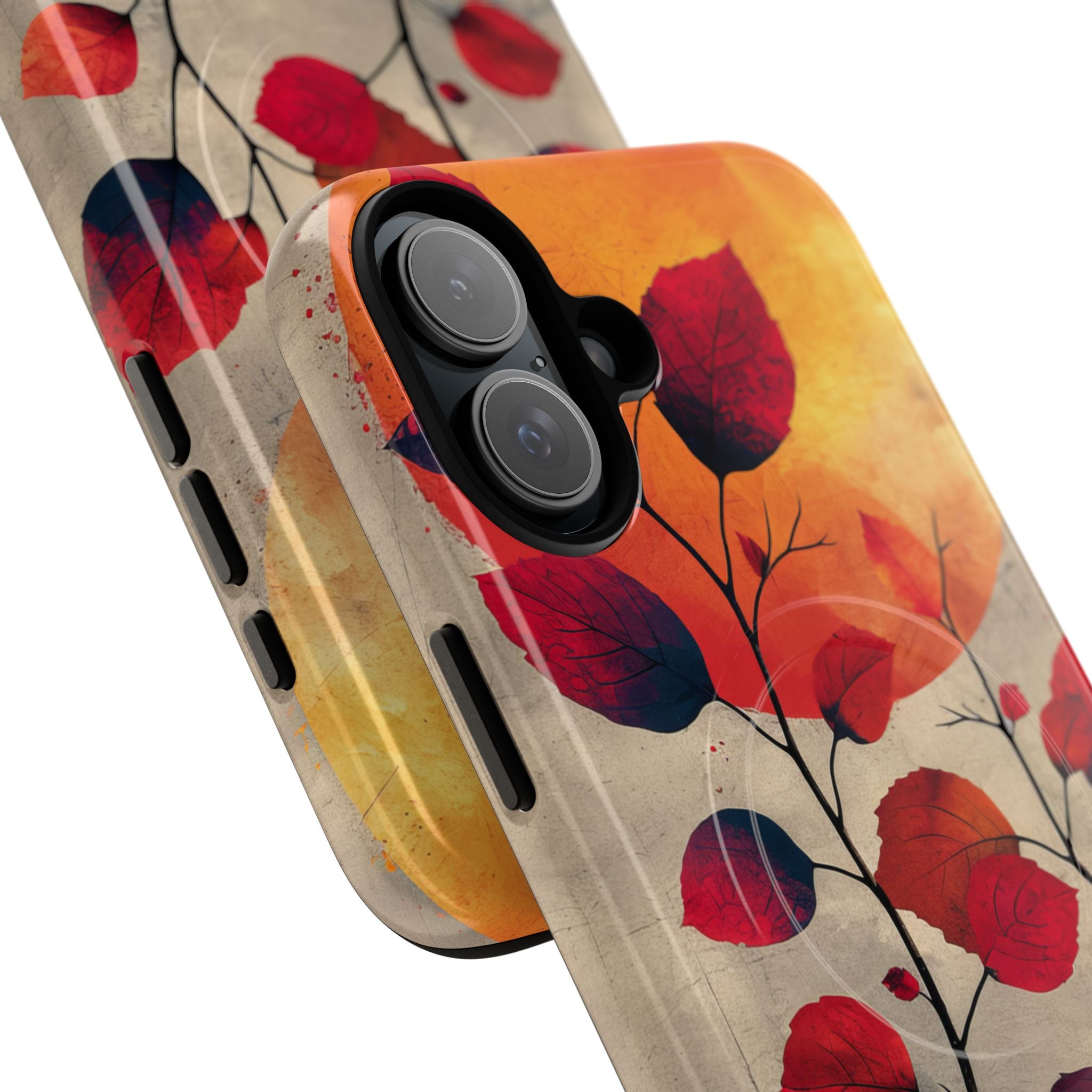 Sunlit Branch - Tough + MagSafe® iPhone 16 Phone Case