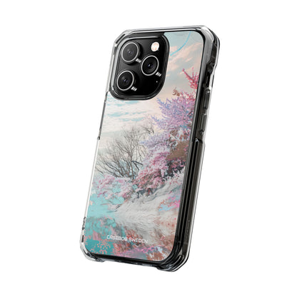 Spring Dreamscape - Clear Impact iPhone 14 Phone Case