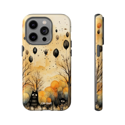 Balloons Drift Skyward - iPhone Case