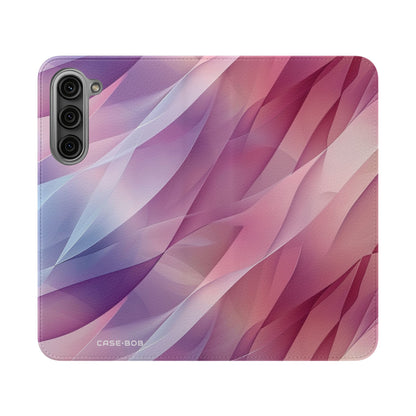 Pink Leafwave - Samsung S23+ Case - Lompakko